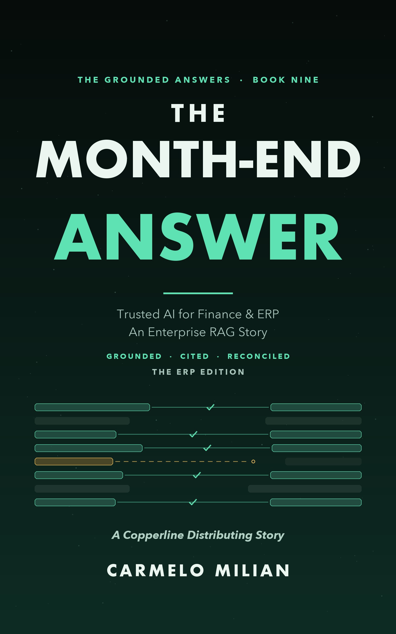 The Month-End Answer — front cover
